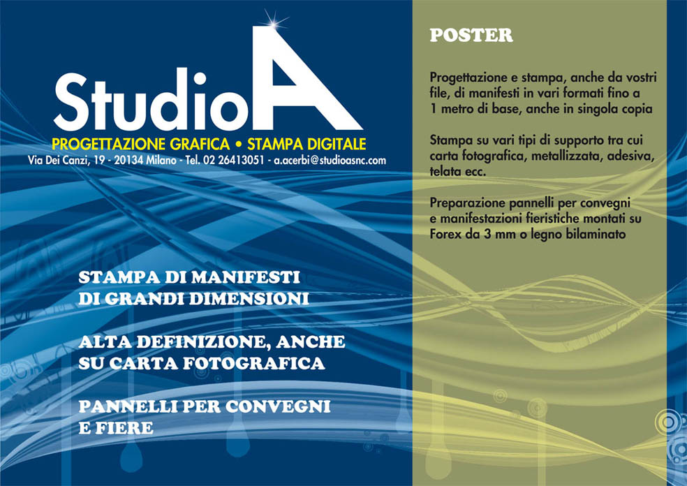 Studio A Poster
